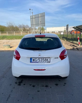 Peugeot 208 cena 23900 przebieg: 138000, rok produkcji 2012 z Swarzędz małe 254